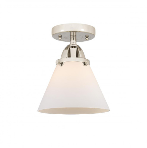 Cone - 1 Light - 8 inch - Polished Nickel - Semi-Flush Mount (3442|288-1C-PN-G41)