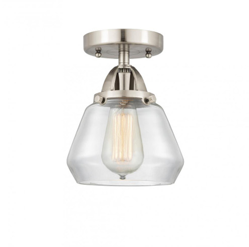 Fulton - 1 Light - 7 inch - Brushed Satin Nickel - Semi-Flush Mount (3442|288-1C-SN-G172-LED)