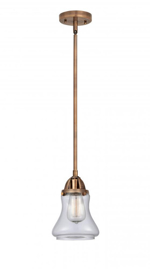 Bellmont - 1 Light - 6 inch - Antique Copper - Stem hung - Mini Pendant (3442|288-1S-AC-G192)