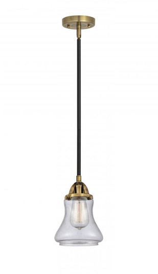 Bellmont - 1 Light - 6 inch - Black Antique Brass - Stem hung - Mini Pendant (3442|288-1S-BAB-G194-LED)