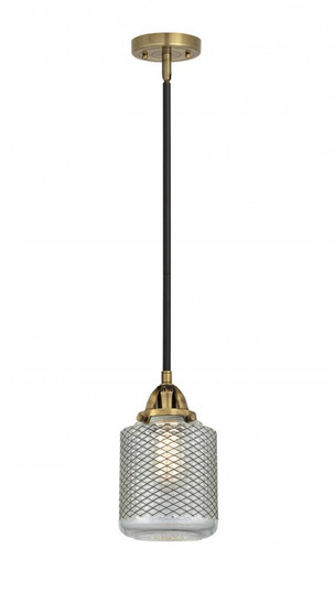 Stanton - 1 Light - 6 inch - Black Antique Brass - Stem hung - Mini Pendant (3442|288-1S-BAB-G262-LED)