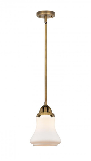 Bellmont - 1 Light - 6 inch - Brushed Brass - Stem hung - Mini Pendant (3442|288-1S-BB-G191)
