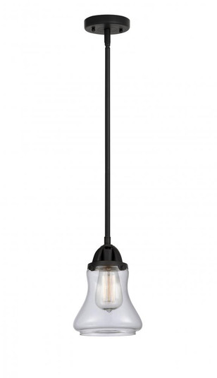 Bellmont - 1 Light - 6 inch - Matte Black - Stem hung - Mini Pendant (3442|288-1S-BK-G192-LED)