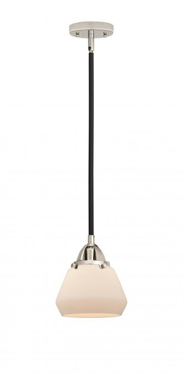 Fulton - 1 Light - 7 inch - Black Polished Nickel - Stem hung - Mini Pendant (3442|288-1S-BPN-G171)