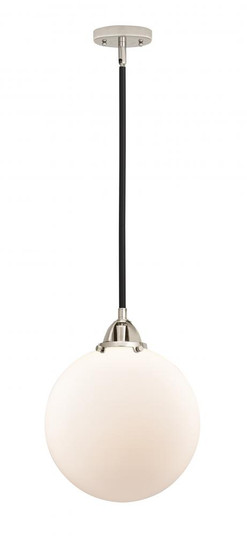 Beacon - 1 Light - 12 inch - Black Polished Nickel - Stem hung - Mini Pendant (3442|288-1S-BPN-G201-12)