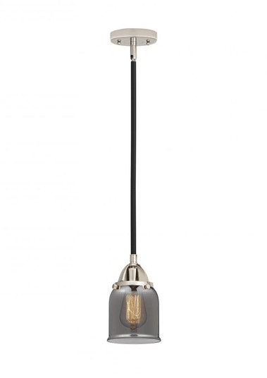 Bell - 1 Light - 5 inch - Black Polished Nickel - Stem hung - Mini Pendant (3442|288-1S-BPN-G53)