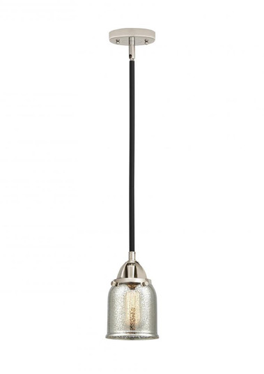 Bell - 1 Light - 5 inch - Black Polished Nickel - Stem hung - Mini Pendant (3442|288-1S-BPN-G58)