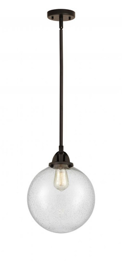 Beacon - 1 Light - 10 inch - Oil Rubbed Bronze - Stem hung - Mini Pendant (3442|288-1S-OB-G204-10)