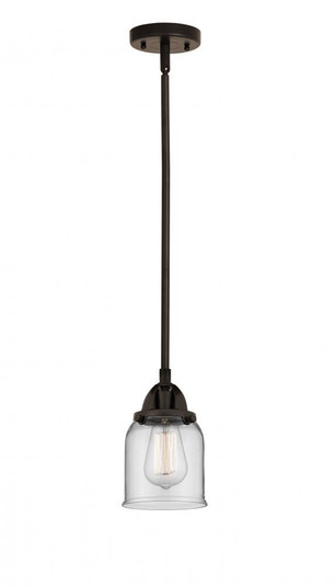 Bell - 1 Light - 5 inch - Oil Rubbed Bronze - Stem hung - Mini Pendant (3442|288-1S-OB-G52)