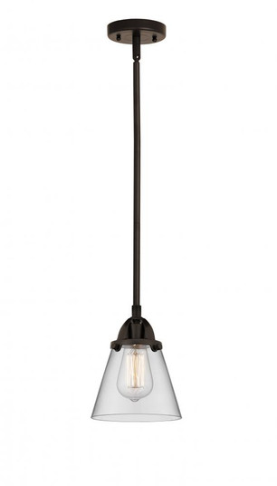 Cone - 1 Light - 6 inch - Oil Rubbed Bronze - Stem hung - Mini Pendant (3442|288-1S-OB-G62-LED)