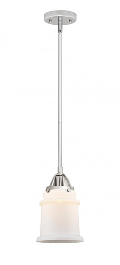 Canton - 1 Light - 6 inch - Polished Chrome - Stem hung - Mini Pendant (3442|288-1S-PC-G181-LED)