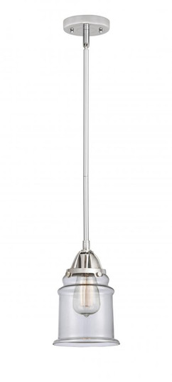 Canton - 1 Light - 6 inch - Polished Chrome - Stem hung - Mini Pendant (3442|288-1S-PC-G182)