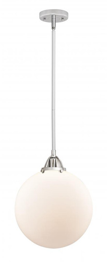 Beacon - 1 Light - 12 inch - Polished Chrome - Stem hung - Mini Pendant (3442|288-1S-PC-G201-12-LED)