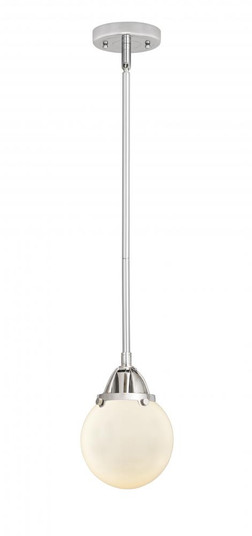 Beacon - 1 Light - 6 inch - Polished Chrome - Stem hung - Mini Pendant (3442|288-1S-PC-G201-6-LED)