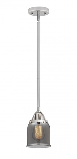 Bell - 1 Light - 5 inch - Polished Chrome - Stem hung - Mini Pendant (3442|288-1S-PC-G53-LED)
