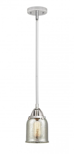 Bell - 1 Light - 5 inch - Polished Chrome - Stem hung - Mini Pendant (3442|288-1S-PC-G58-LED)