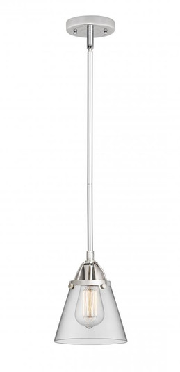 Cone - 1 Light - 6 inch - Polished Chrome - Stem hung - Mini Pendant (3442|288-1S-PC-G62)