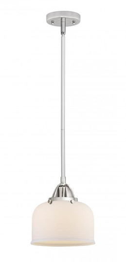 Bell - 1 Light - 8 inch - Polished Chrome - Stem hung - Mini Pendant (3442|288-1S-PC-G71-LED)