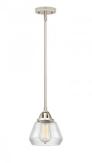 Fulton - 1 Light - 7 inch - Polished Nickel - Stem hung - Mini Pendant (3442|288-1S-PN-G172-LED)