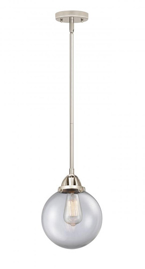 Beacon - 1 Light - 8 inch - Polished Nickel - Stem hung - Mini Pendant (3442|288-1S-PN-G202-8-LED)