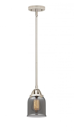 Bell - 1 Light - 5 inch - Polished Nickel - Cord hung - Mini Pendant (3442|288-1S-PN-G53)