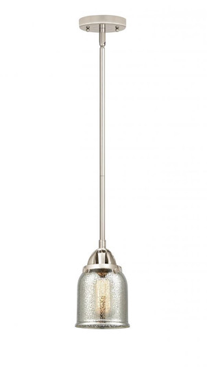 Bell - 1 Light - 5 inch - Polished Nickel - Stem hung - Mini Pendant (3442|288-1S-PN-G58-LED)
