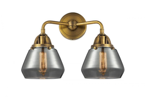 Fulton - 2 Light - 15 inch - Brushed Brass - Bath Vanity Light (3442|288-2W-BB-G173)