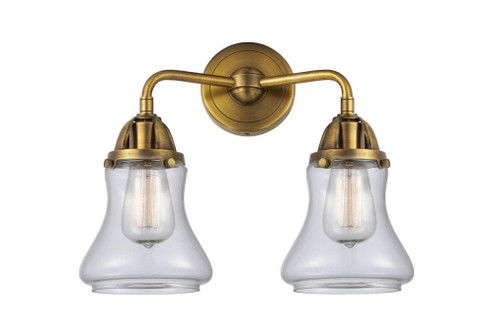 Bellmont - 2 Light - 14 inch - Brushed Brass - Bath Vanity Light (3442|288-2W-BB-G192-LED)