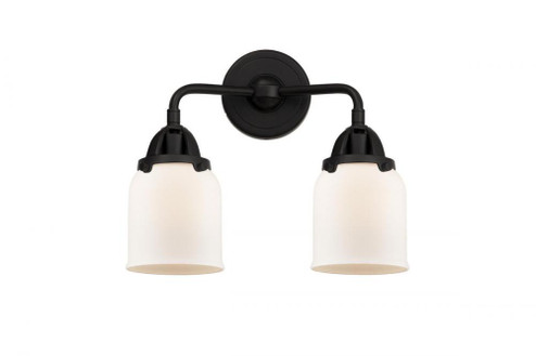 Bell - 2 Light - 13 inch - Matte Black - Bath Vanity Light (3442|288-2W-BK-G51)