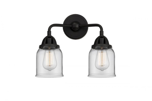 Bell - 2 Light - 13 inch - Matte Black - Bath Vanity Light (3442|288-2W-BK-G52)