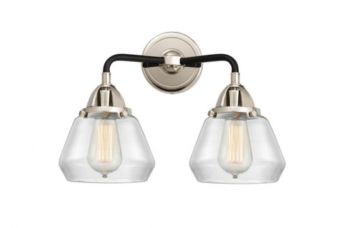 Fulton - 2 Light - 15 inch - Black Polished Nickel - Bath Vanity Light (3442|288-2W-BPN-G172)