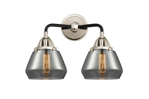 Fulton - 2 Light - 15 inch - Black Polished Nickel - Bath Vanity Light (3442|288-2W-BPN-G173-LED)
