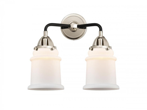 Canton - 2 Light - 14 inch - Black Polished Nickel - Bath Vanity Light (3442|288-2W-BPN-G181)