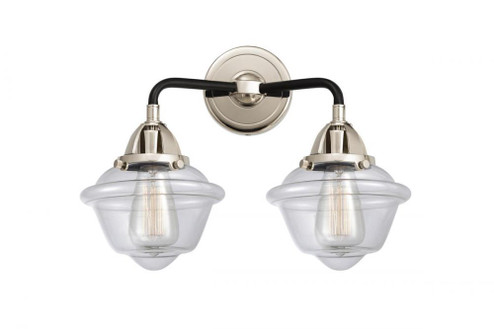 Oxford - 2 Light - 16 inch - Black Polished Nickel - Bath Vanity Light (3442|288-2W-BPN-G532-LED)