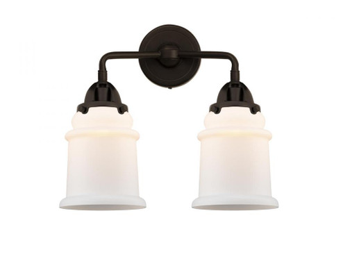 Canton - 2 Light - 14 inch - Oil Rubbed Bronze - Bath Vanity Light (3442|288-2W-OB-G181)