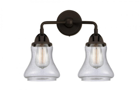 Bellmont - 2 Light - 14 inch - Oil Rubbed Bronze - Bath Vanity Light (3442|288-2W-OB-G194)