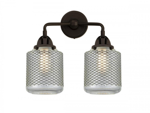 Stanton - 2 Light - 14 inch - Oil Rubbed Bronze - Bath Vanity Light (3442|288-2W-OB-G262-LED)