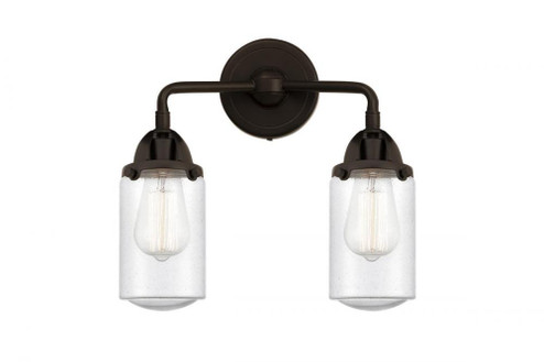 Dover - 2 Light - 13 inch - Oil Rubbed Bronze - Bath Vanity Light (3442|288-2W-OB-G314-LED)