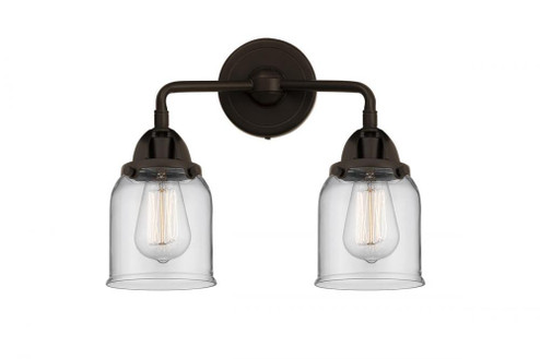 Bell - 2 Light - 13 inch - Oil Rubbed Bronze - Bath Vanity Light (3442|288-2W-OB-G52-LED)