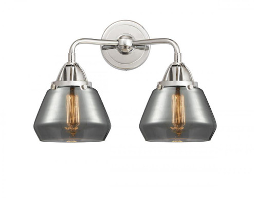 Fulton - 2 Light - 15 inch - Polished Chrome - Bath Vanity Light (3442|288-2W-PC-G173)