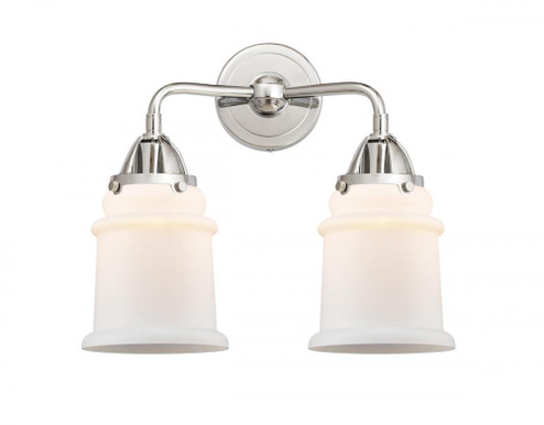 Canton - 2 Light - 14 inch - Polished Chrome - Bath Vanity Light (3442|288-2W-PC-G181-LED)