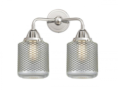 Stanton - 2 Light - 14 inch - Polished Chrome - Bath Vanity Light (3442|288-2W-PC-G262)