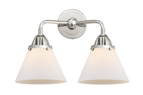 Cone - 2 Light - 16 inch - Polished Chrome - Bath Vanity Light (3442|288-2W-PC-G41-LED)