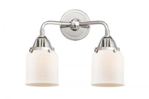 Bell - 2 Light - 13 inch - Polished Chrome - Bath Vanity Light (3442|288-2W-PC-G51-LED)