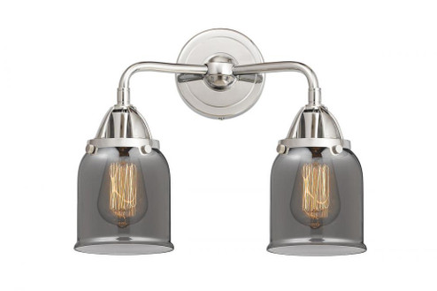 Bell - 2 Light - 13 inch - Polished Chrome - Bath Vanity Light (3442|288-2W-PC-G53)