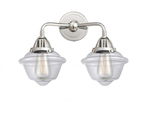 Oxford - 2 Light - 16 inch - Polished Chrome - Bath Vanity Light (3442|288-2W-PC-G532)
