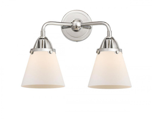 Cone - 2 Light - 14 inch - Polished Chrome - Bath Vanity Light (3442|288-2W-PC-G61)
