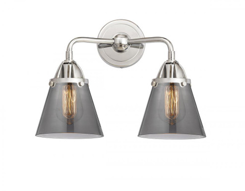 Cone - 2 Light - 14 inch - Polished Chrome - Bath Vanity Light (3442|288-2W-PC-G63)