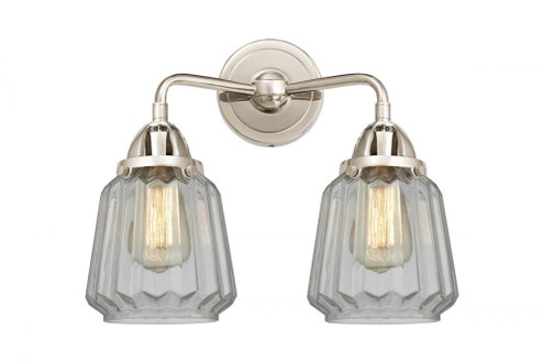 Chatham - 2 Light - 14 inch - Polished Nickel - Bath Vanity Light (3442|288-2W-PN-G142)