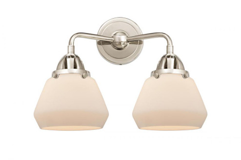 Fulton - 2 Light - 15 inch - Polished Nickel - Bath Vanity Light (3442|288-2W-PN-G171-LED)